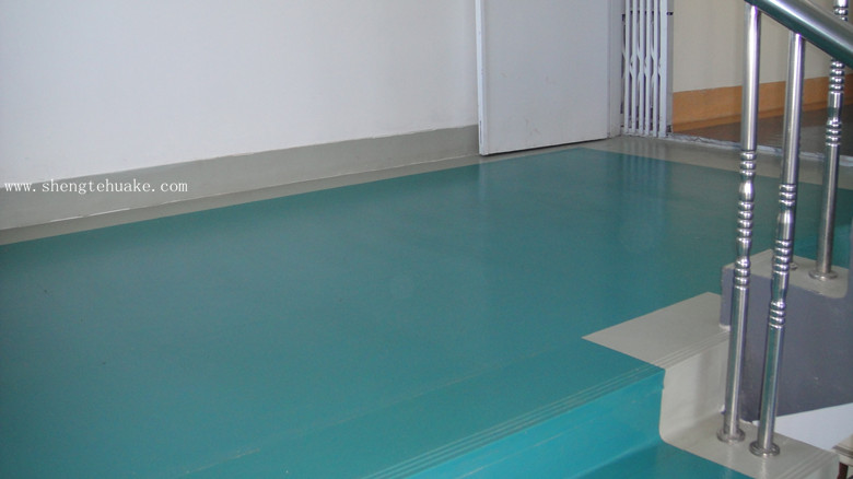 山西陽煤集團總醫院橡膠地板工程實圖