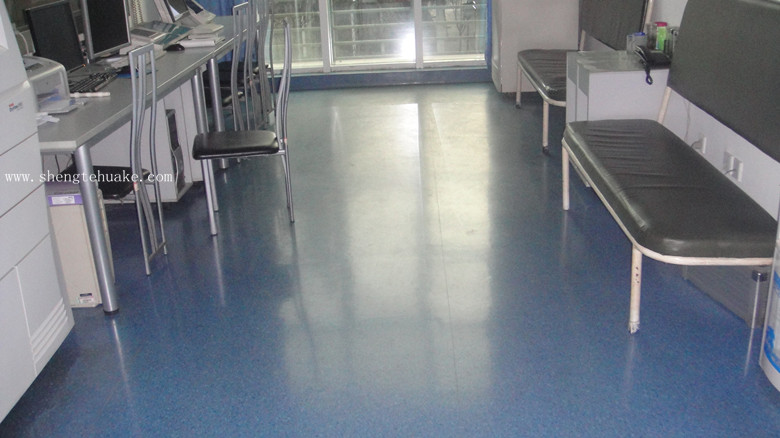 山西陽煤集團總醫院橡膠地板工程實圖