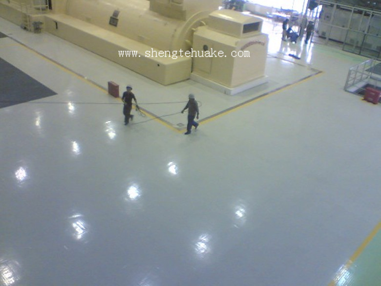 河北國華滄電橡膠地板工程實圖