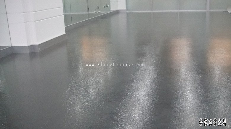 北京樂庭國際辦公樓橡膠地板工程案例實圖