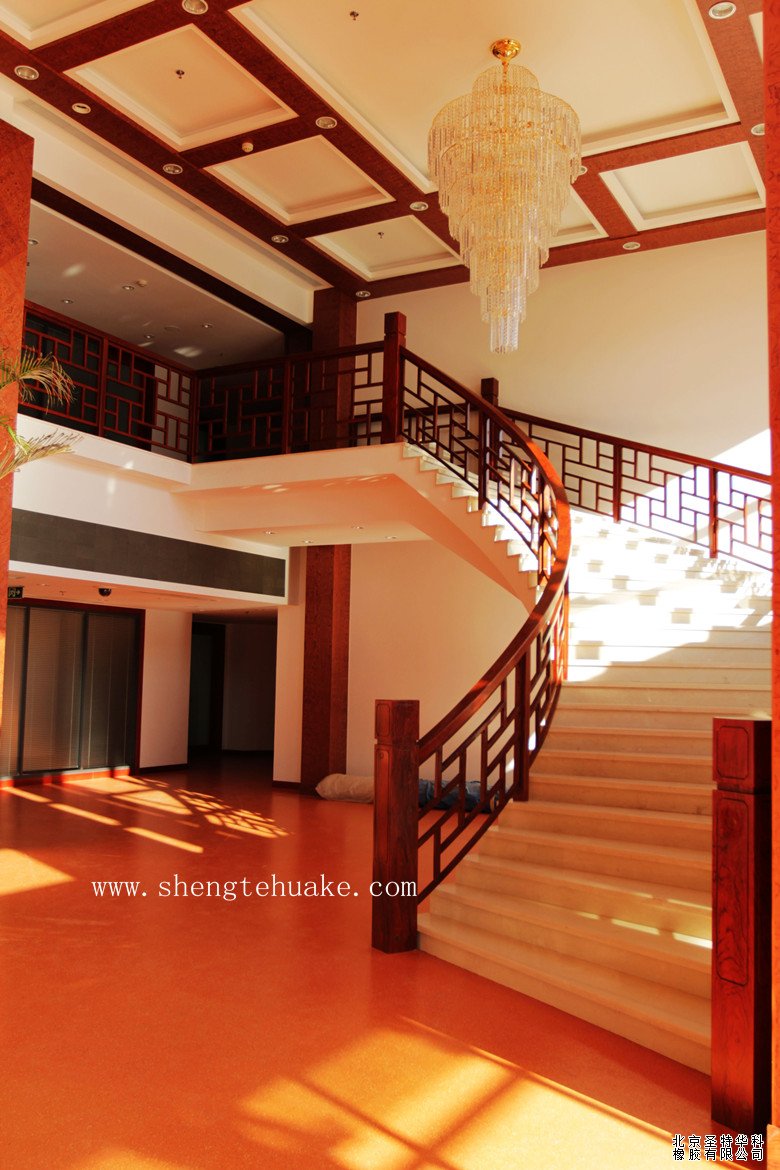 漢能控股集團(tuán)橡膠地板工程案例實(shí)圖