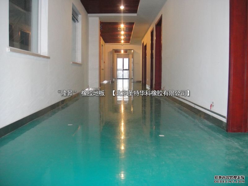 天津航天機電設備研究所工程橡膠地板案例