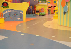 彩色橡膠地板---為孩子營造健康快樂的成長環境