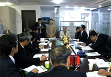 日本橡膠考察團訪問中國橡膠工業協會